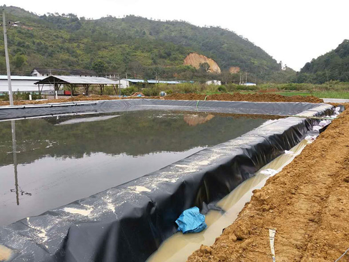 魚塘里用土工膜做防滲層需不需要回填土壤？